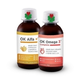 OKG OK Alfa + OK Omega 3 Complete 115+120ml