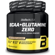 BioTechUSA BCAA + Glutamine Zero 480g - cena, porovnanie