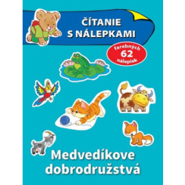 Čítanie s nálepkami Medvedíkove dobrodružstvá