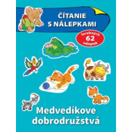 Čítanie s nálepkami Medvedíkove dobrodružstvá - cena, porovnanie