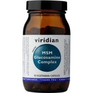 Viridian MSM Glucosamine Complex 90kps - cena, porovnanie