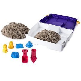 Spinmaster Kinetic sand Cestovný kufrík s formičkami