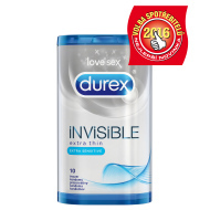 Durex Invisible Extra Sensitive 10ks - cena, porovnanie