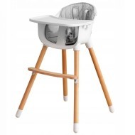 Ecotoys Dětská jídelní židlička 2v1 - cena, porovnanie