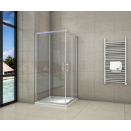 D‘eluxe Corner CI95E 90x90x195cm EasyClean - cena, porovnanie