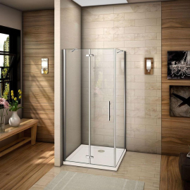 D‘eluxe Corner CR95A 80x80x195cm EasyClean