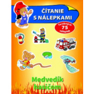 Čítanie s nálepkami Medvedík hasičom - cena, porovnanie