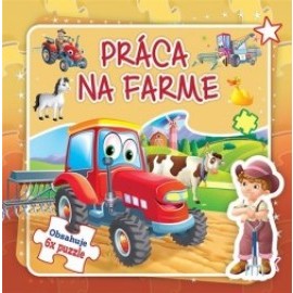Práca na farme - Obsahuje 6x puzzle