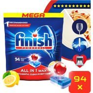 Reckitt Benckiser Finish All In 1 Max Lemon 94ks - cena, porovnanie