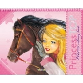 Princess Top Horses coloring book