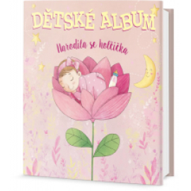 Dětské album Narodila se holčička