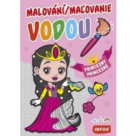 Maľovanie vodou - Princezné