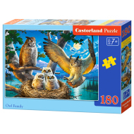 Castorland Owl Family 180 - cena, porovnanie