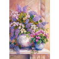 Castorland Hardwick: Lilac flowers 1500 - cena, porovnanie