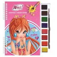 Winx Club Bloom - Omalovánky s vodovými barvami - cena, porovnanie