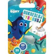 Hledá se Dory - Obkresluj a vybarvuj! - cena, porovnanie