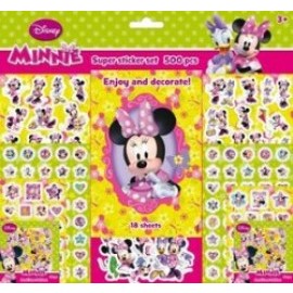 Minnie - 500 samolepek