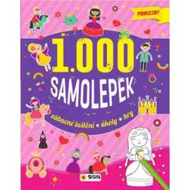 1000 samolepek princezny