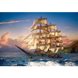 Castorland Sailing at sunset 1500
