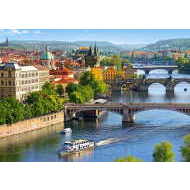 Castorland View of Bridges in Prague 500 - cena, porovnanie