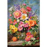 Castorland Williams: June flowers in radiance 1000 - cena, porovnanie