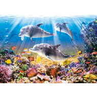Castorland Delfíny 4 500 - cena, porovnanie