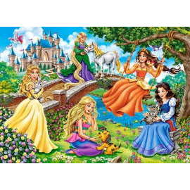 Castorland Princesses in Garden 180