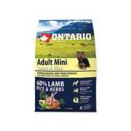 Ontario Adult Mini Lamb & Rice 2.25kg - cena, porovnanie
