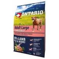 Ontario Adult Large Lamb & Rice 2.25kg - cena, porovnanie