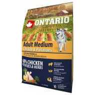 Ontario Adult Medium Chicken & Potatoes 2.25kg - cena, porovnanie