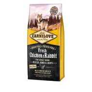 Carnilove Fresh Chicken & Rabbit 12kg - cena, porovnanie