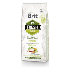 Brit Fresh Duck with Millet Active Run & Work 12kg