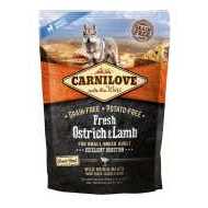 Carnilove Fresh Ostrich & Lamb for small breed 1.5kg - cena, porovnanie