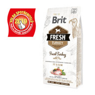 Brit Fresh Turkey with Pea Light Fit & Slim 2.5kg - cena, porovnanie