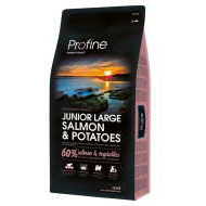 Profine Junior Large Breed Salmon & Potatoes 15kg - cena, porovnanie
