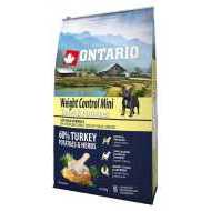 Ontario Mini Weight Control Turkey & Potatoes 6.5kg - cena, porovnanie