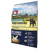 Ontario Mini Weight Control Turkey & Potatoes 2.25kg - cena, porovnanie