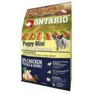 Ontario Puppy Mini Chicken & Potatoes 2.25kg - cena, porovnanie