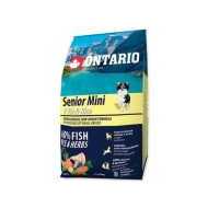 Ontario Senior Mini 7 Fish & Rice 2.25kg - cena, porovnanie