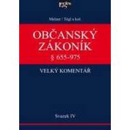 Občanský zákoník Velký komentář § 655-975 - cena, porovnanie