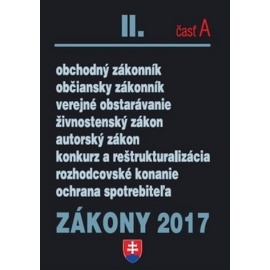 Zákony 2017 II. časť A