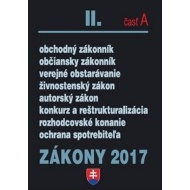 Zákony 2017 II. časť A - cena, porovnanie