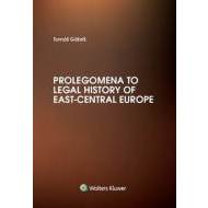 Prolegomena to Legal History of East-central Europe - cena, porovnanie