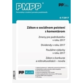 PMPP 6-7/2017 Zákon o sociálnom poistení s komentárom