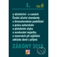 Zákony 2018 I. část B - cena, porovnanie