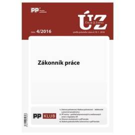 UZZ 4/2016 Zákonník práce