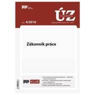 UZZ 4/2016 Zákonník práce - cena, porovnanie