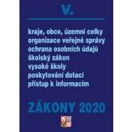 Zákony V 2020 – Veřejná správa, Školství - cena, porovnanie