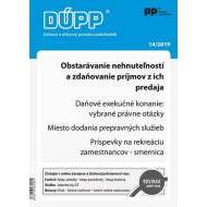 DUPP 14/2019 Obstarávanie nehnuteľností a zdaňovanie príjmov z ich predaja - cena, porovnanie