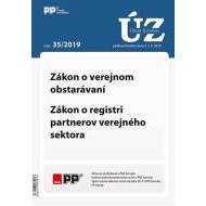 UZZ 35/2019 Zákon o verejnom obstarávaní, Zákon o registri partnerov verejného sektora - cena, porovnanie